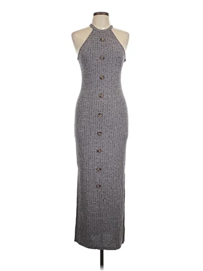 Pre-owned Shein Casual Dress In Gray