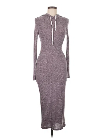Pre-owned Shein Casual Dress In Gray