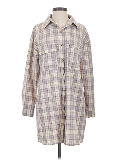 Pre-owned Shein Casual Dress In Gray
