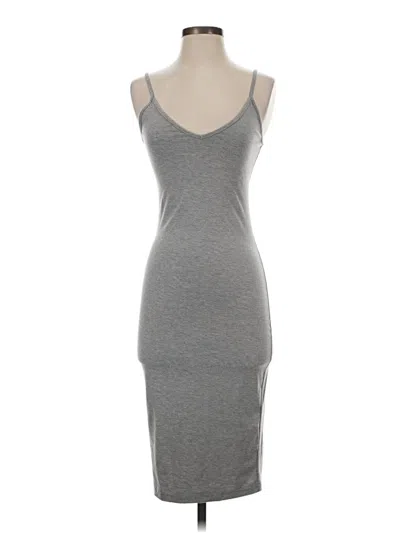Pre-owned Shein Casual Dress In Gray