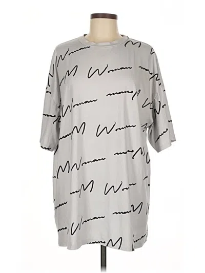 Pre-owned Shein Casual Dress In Gray