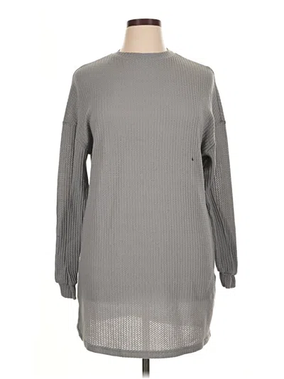 Pre-owned Shein Casual Dress In Gray