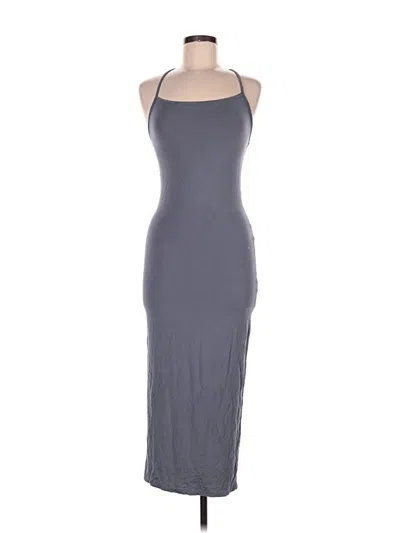 Pre-owned Shein Casual Dress In Gray