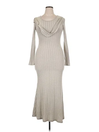 Pre-owned Shein Casual Dress In Gray