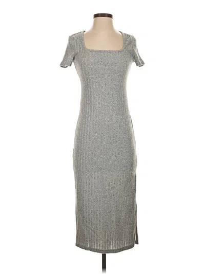 Pre-owned Shein Casual Dress In Gray