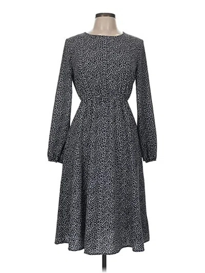 Pre-owned Shein Casual Dress In Gray