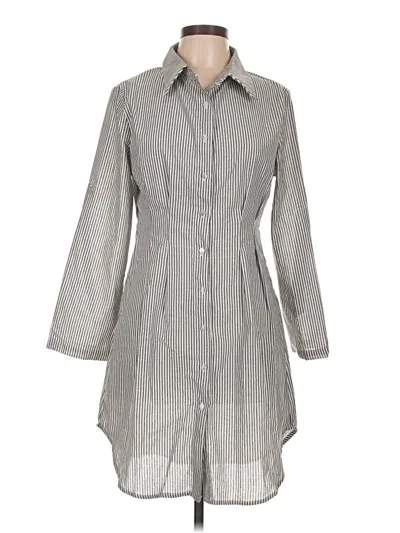 Pre-owned Shein Casual Dress In Gray