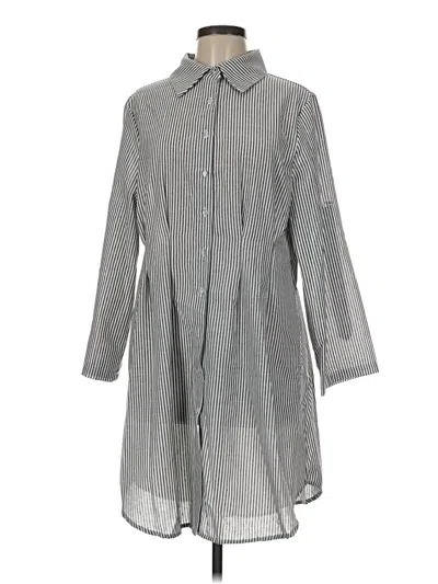 Pre-owned Shein Casual Dress In Gray