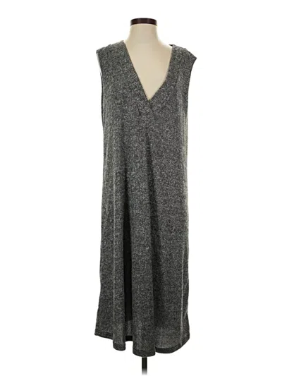 Pre-owned Shein Casual Dress In Gray