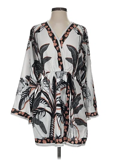 Pre-owned Shein Casual Dress In Gray
