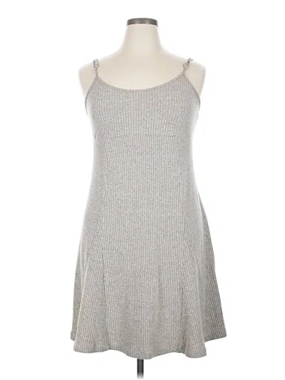 Pre-owned Shein Casual Dress In Gray