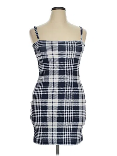 Pre-owned Shein Casual Dress In Gray