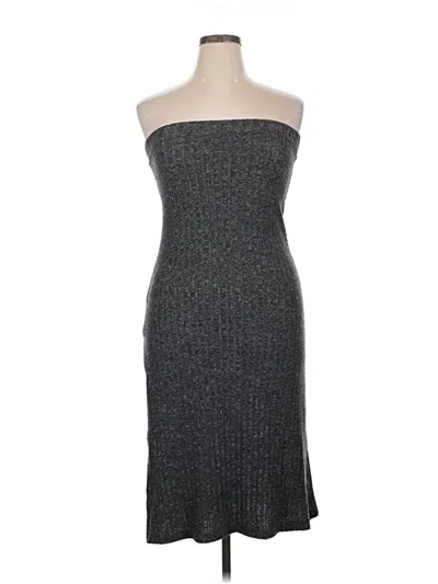 Pre-owned Shein Casual Dress In Gray
