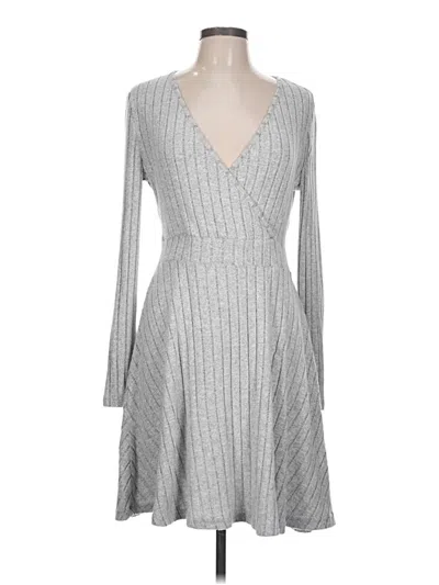 Pre-owned Shein Casual Dress In Gray