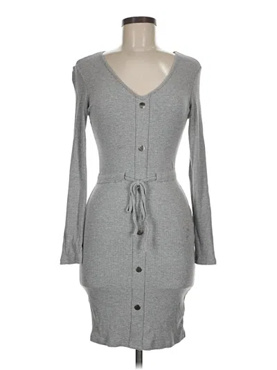 Pre-owned Shein Casual Dress In Gray