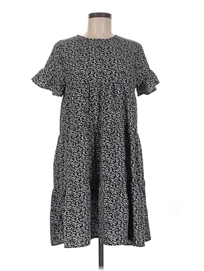 Pre-owned Shein Casual Dress In Gray