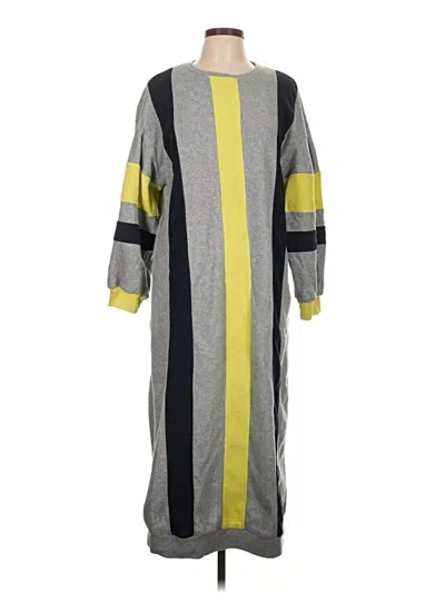 Pre-owned Shein Casual Dress In Gray