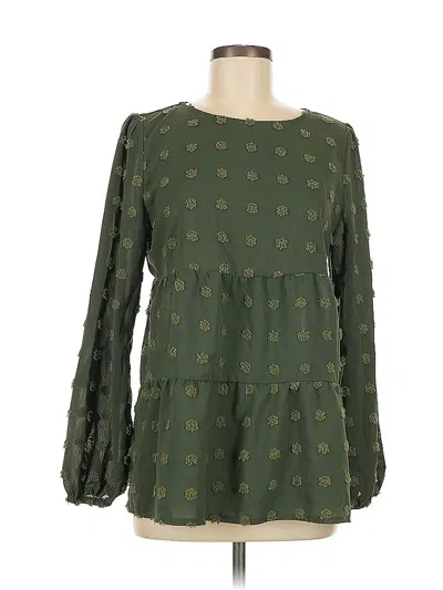 Pre-owned Shein Casual Dress In Green