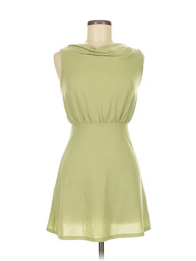 Pre-owned Shein Casual Dress In Green