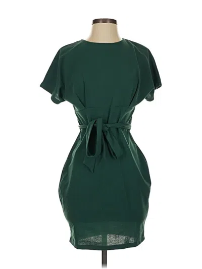 Pre-owned Shein Casual Dress In Green
