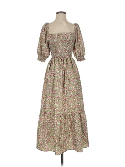 Pre-owned Shein Casual Dress In Green