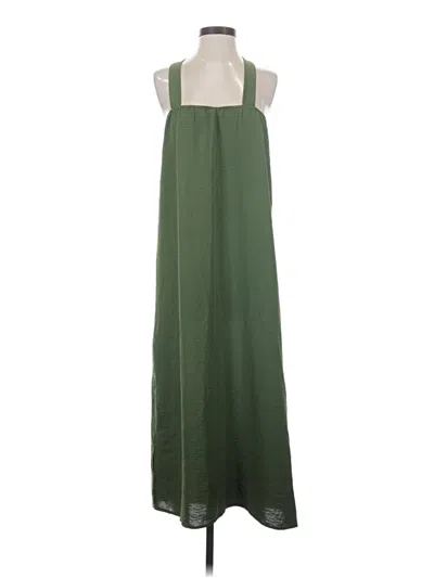 Pre-owned Shein Casual Dress In Green