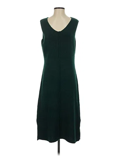 Pre-owned Shein Casual Dress In Green