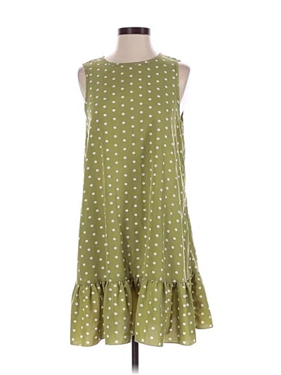 Pre-owned Shein Casual Dress In Green