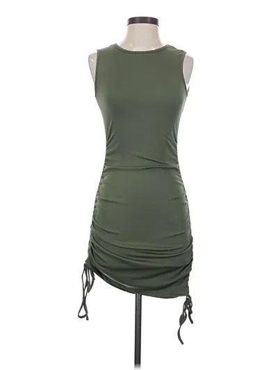 Pre-owned Shein Casual Dress In Green