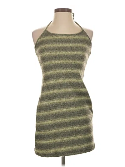 Pre-owned Shein Casual Dress In Green