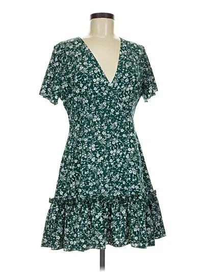 Pre-owned Shein Casual Dress In Green