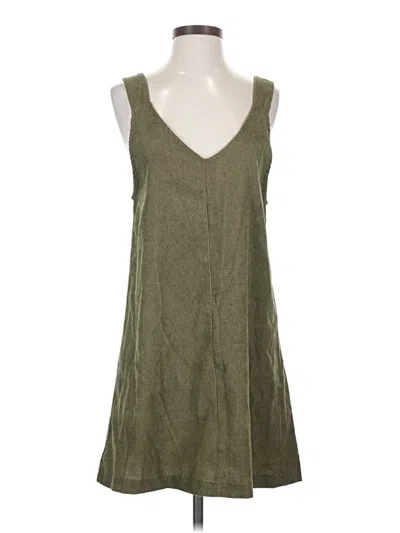 Pre-owned Shein Casual Dress In Green