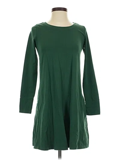Pre-owned Shein Casual Dress In Green
