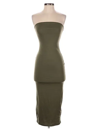 Shein Casual Dress In Green