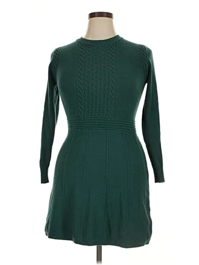 Pre-owned Shein Casual Dress In Green