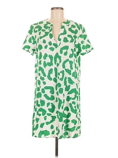 Pre-owned Shein Casual Dress In Green