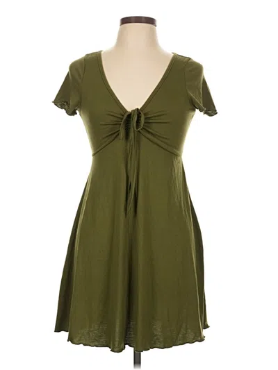 Pre-owned Shein Casual Dress In Green