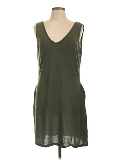Pre-owned Shein Casual Dress In Green