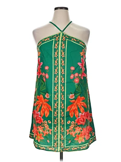 Pre-owned Shein Casual Dress In Green