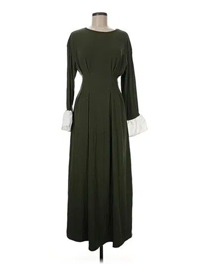 Pre-owned Shein Casual Dress In Green