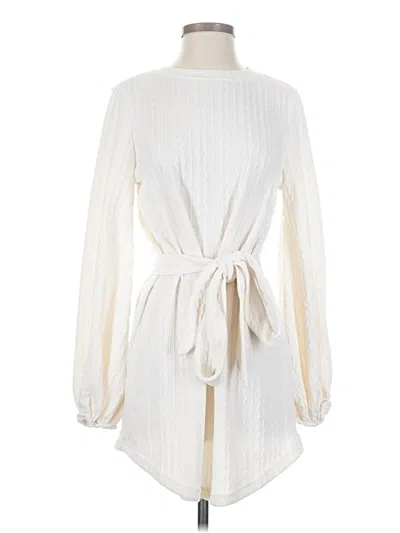 Pre-owned Shein Casual Dress In Ivory