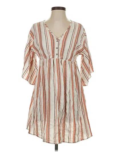 Pre-owned Shein Casual Dress In Ivory