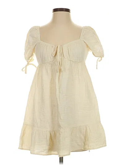 Pre-owned Shein Casual Dress In Ivory