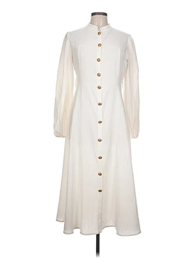 Pre-owned Shein Casual Dress In Ivory