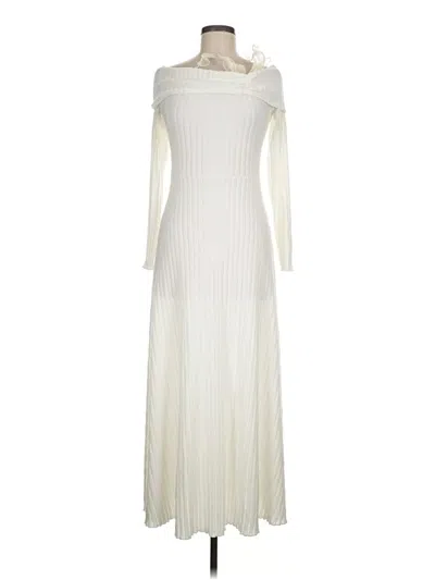 Pre-owned Shein Casual Dress In Ivory
