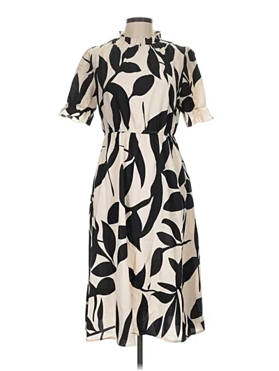 Pre-owned Shein Casual Dress In Ivory