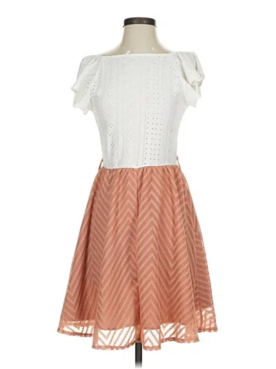 Pre-owned Shein Casual Dress In Orange