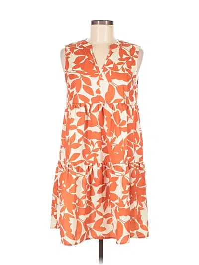 Pre-owned Shein Casual Dress In Orange