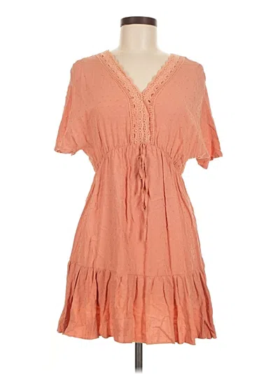 Pre-owned Shein Casual Dress In Orange