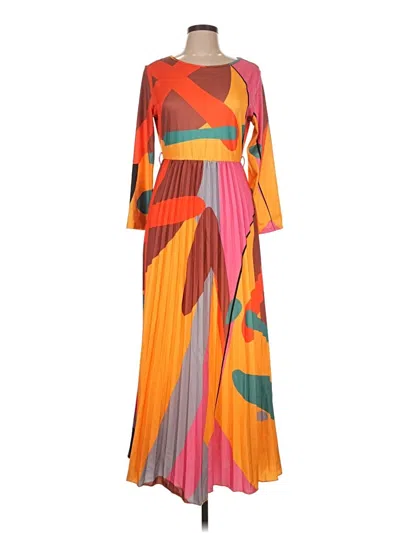 Pre-owned Shein Casual Dress In Orange